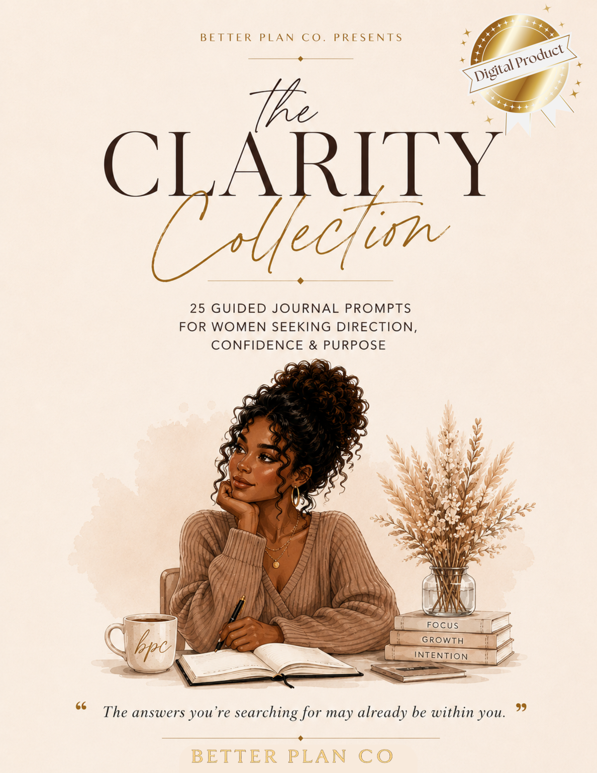 The Clarity Collection | Guided Journal Prompts for Self-Reflection